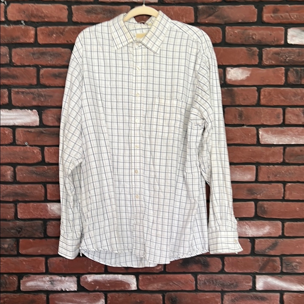 MICHAEL Michael Kors White Long Sleeve Casual Shirt